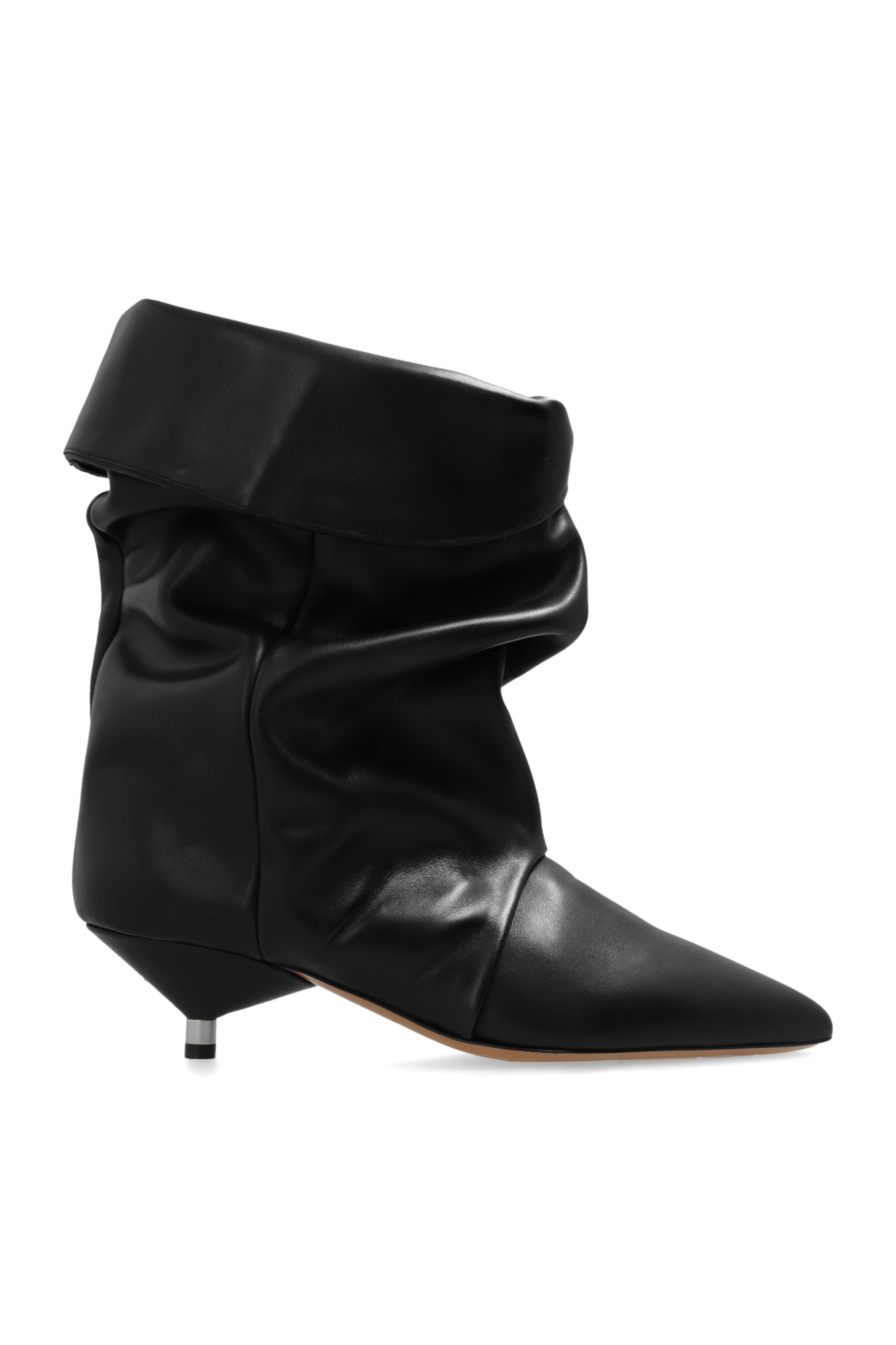 Isabel marant leather ankle boots hotsell